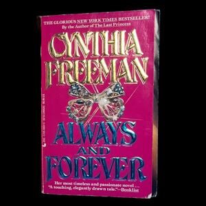 Always and Forever by Cynthia Freeman Paperback 1990 Jove Novel Romance Drama